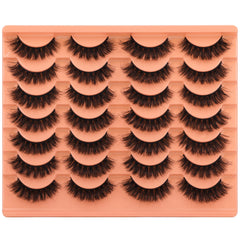 ALICROWN HAIR Wispy cat-eye lashes mimic extensions with a seamless finish.