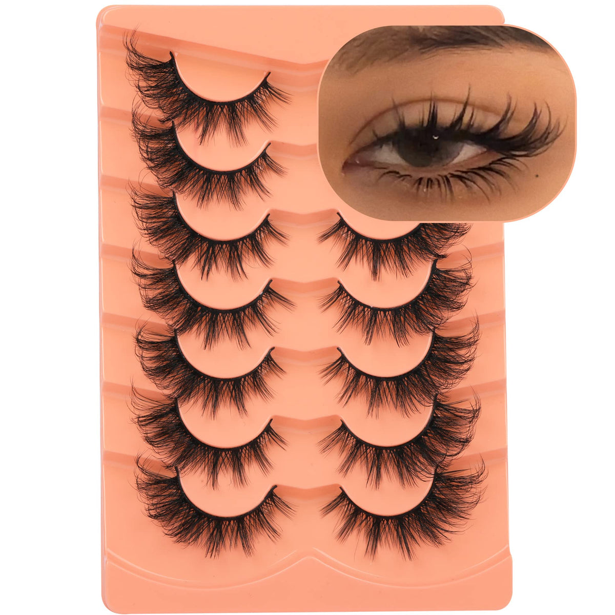 ALICROWN HAIR wispy strip lashes for natural volume and everyday wear