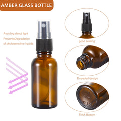ALIFEIA UV-protected amber glass preserves contents longer.