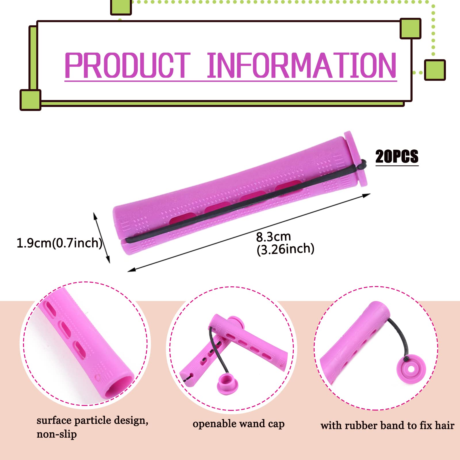 Alimiriam cold-wave rollers with open lid demonstrate quick curl setup.