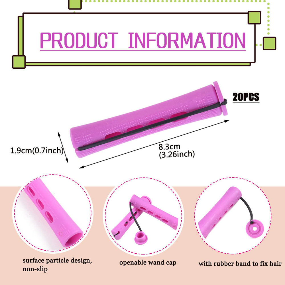 Alimiriam cold-wave rollers with open lid demonstrate quick curl setup.
