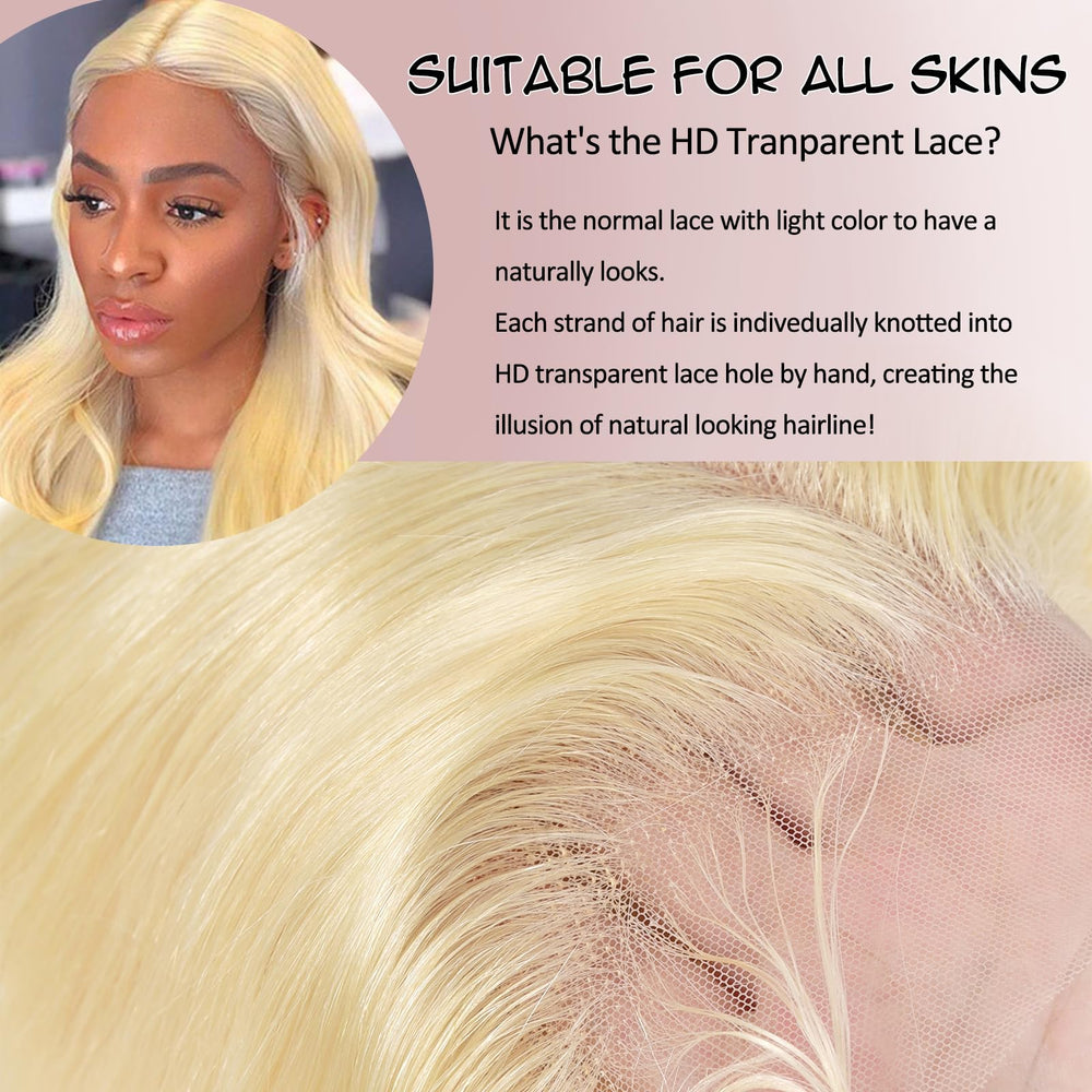 Alimubi Hair 613 lace front wig ready to dye or style at home