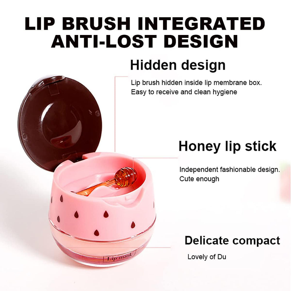 Alisesun pote labial miel fresa para nutrición rápida de labios