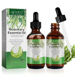 ALIVER aceite de romero puro, botella para aromaterapia