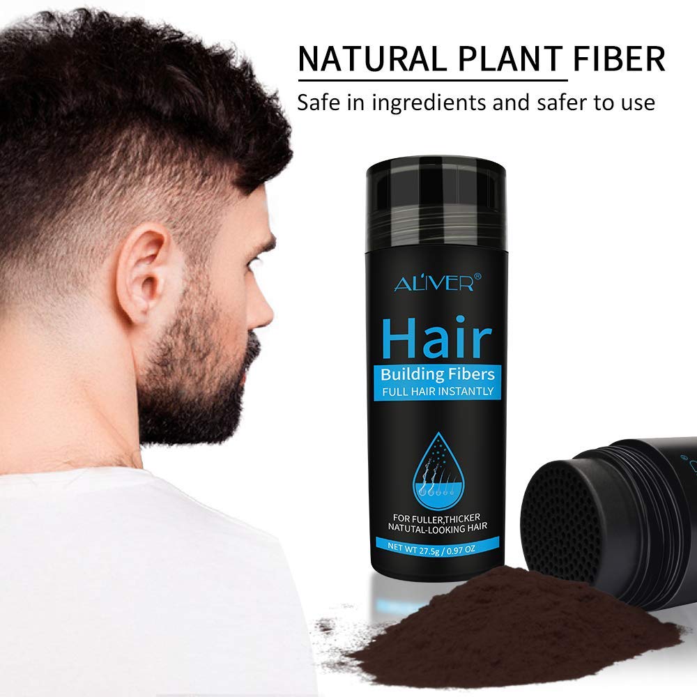 ALIVER fibras capilares resistencia al agua y sudor para uso diario.