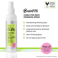 ALL ABOUT CURLS bloquea la humedad y el encrespamiento por 48 horas.