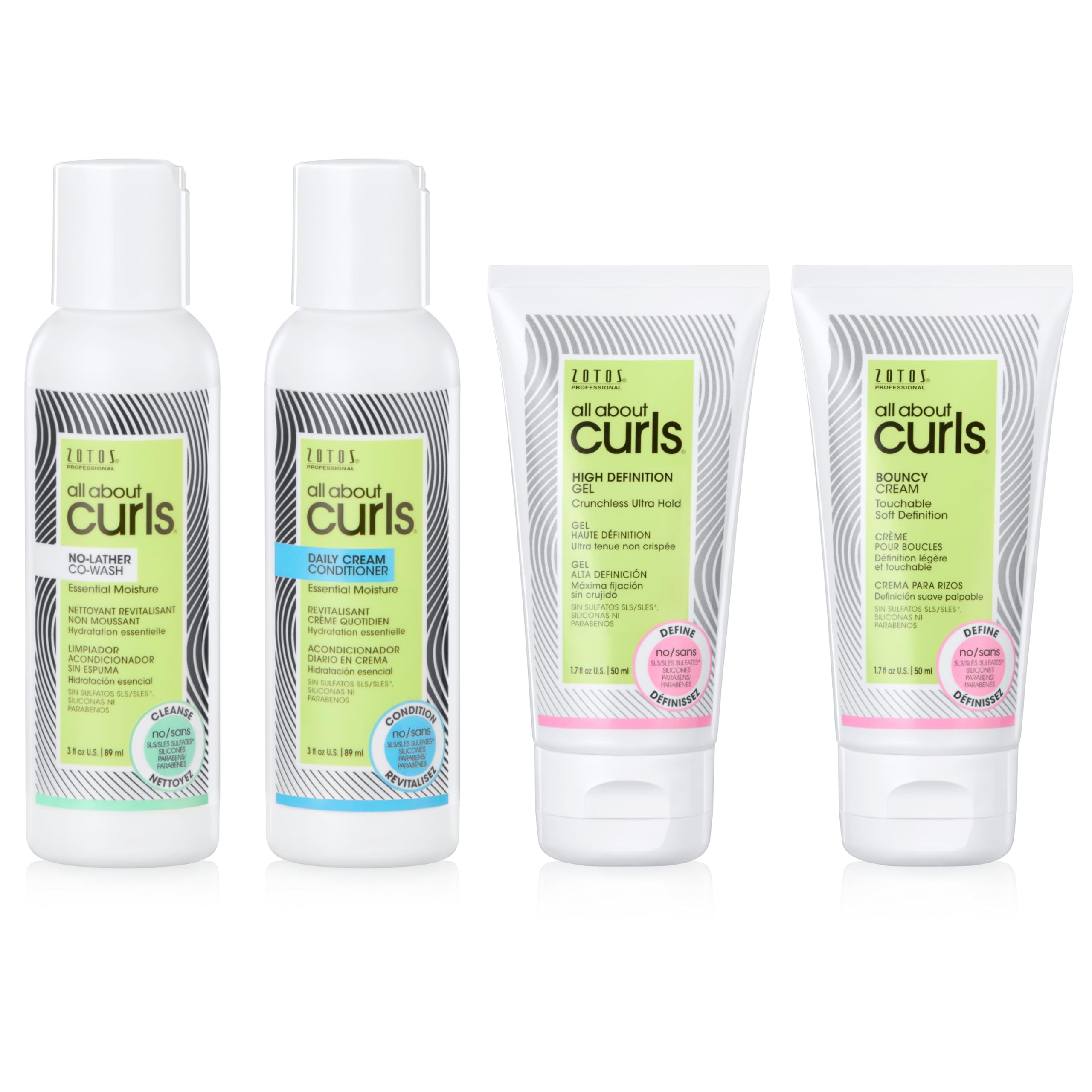 All About Curls Bouncy Cream box with cruelty-free logo