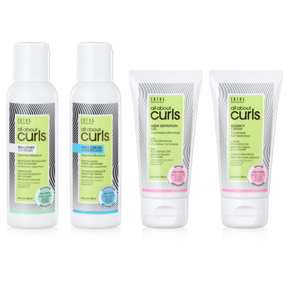 All About Curls Bouncy Cream box with cruelty-free logo