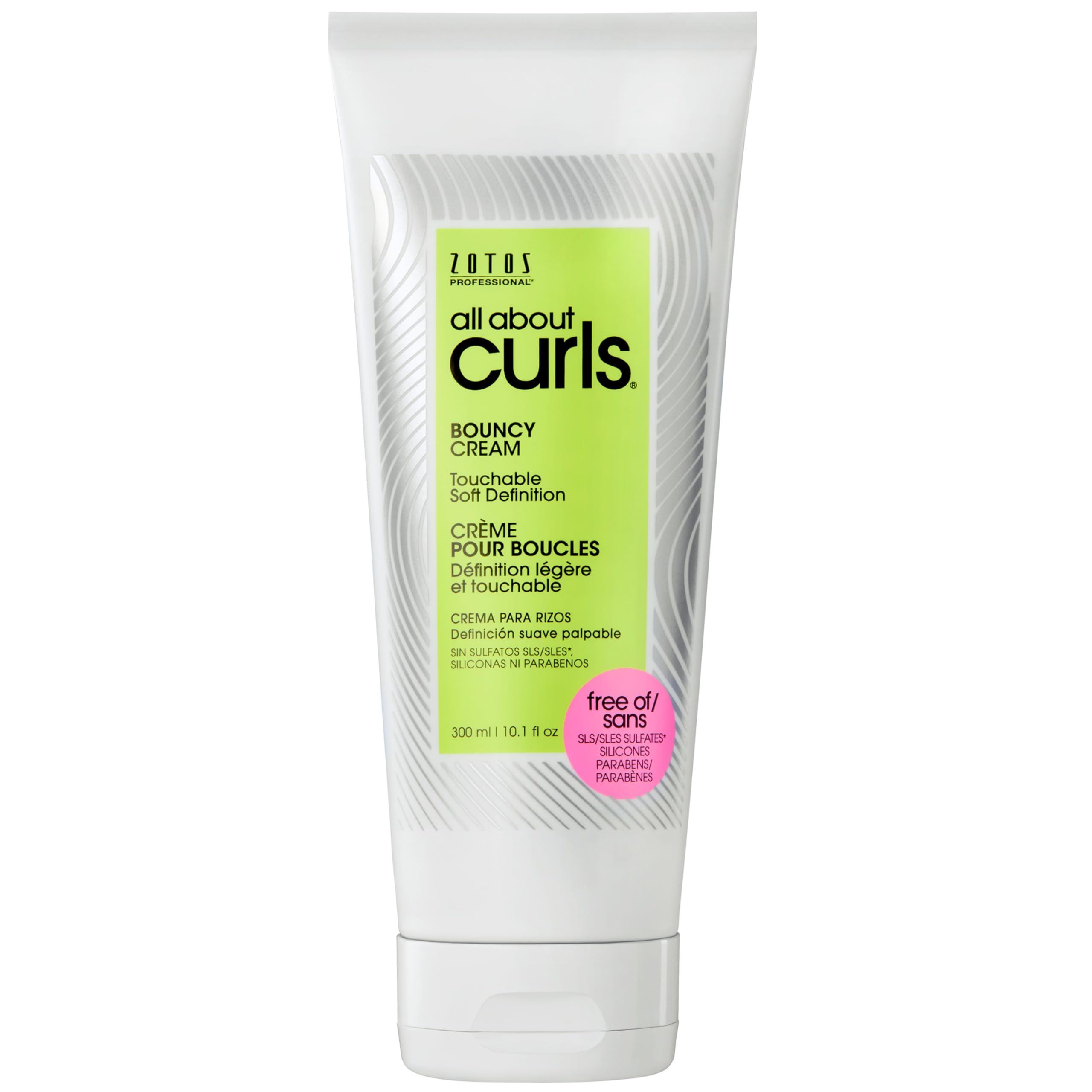 ALL ABOUT CURLS crema definidora en bote para definición suave