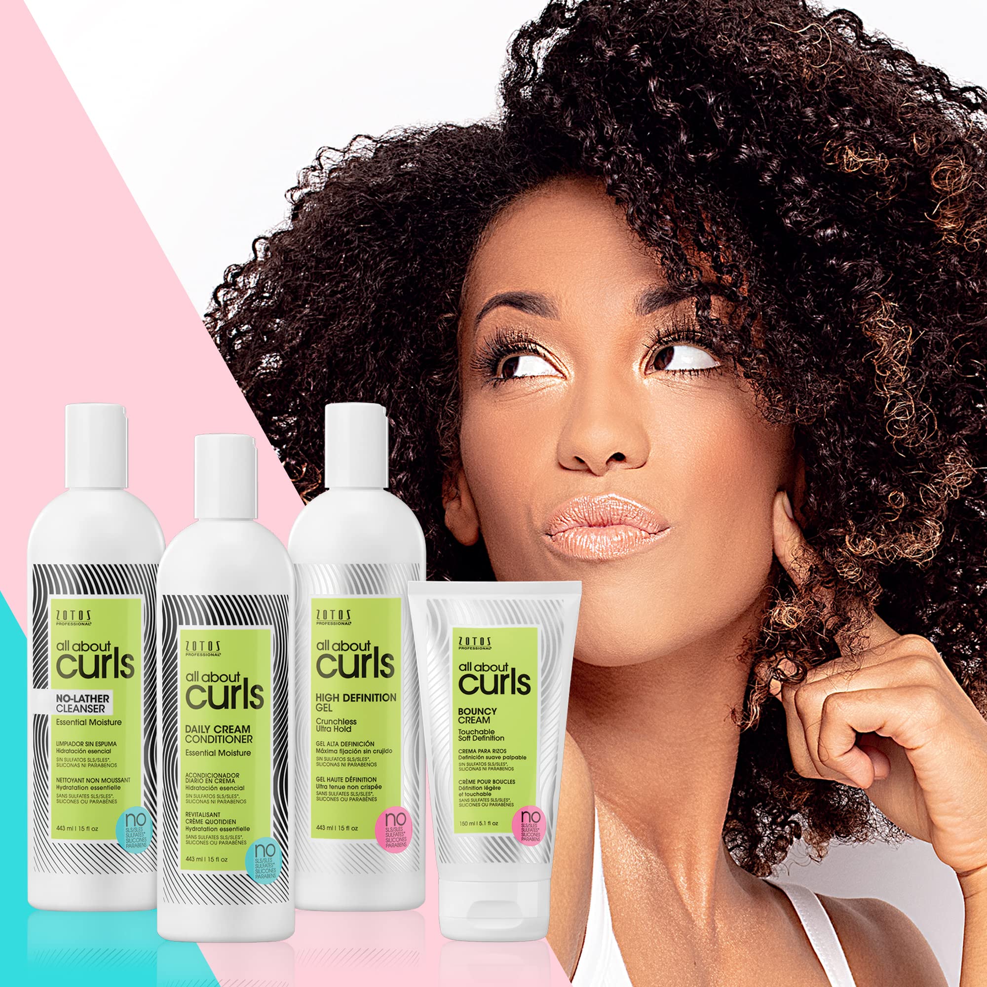 ALL ABOUT CURLS para cabello rizado definición duradera