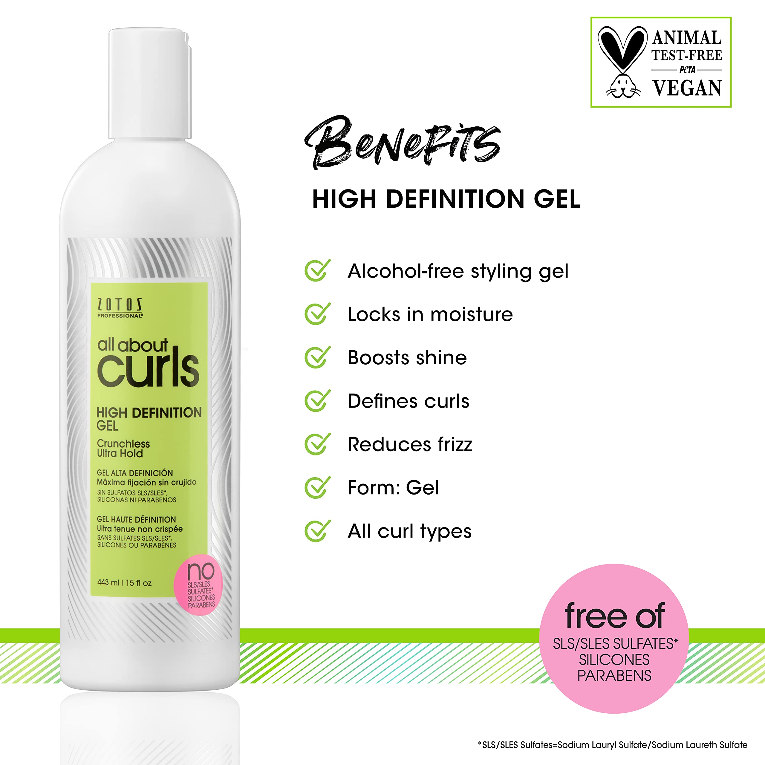 Textura cremosa de ALL ABOUT CURLS que aporta humedad sin pesadez