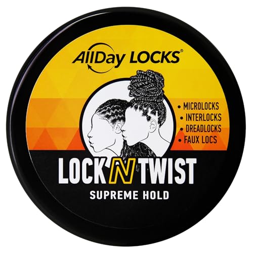 AllDay Locks edge-control styling helps define braids and twists with smooth, residue-free finish.