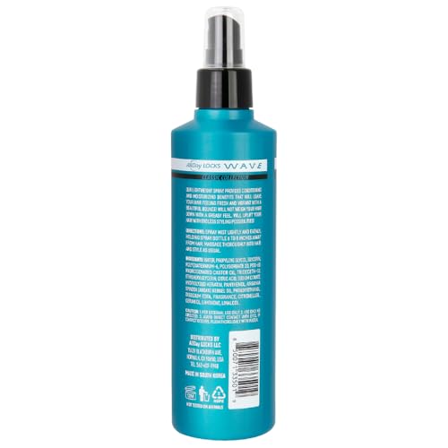 AllDay Locks finishing mist brillo, acabado sedoso para ondas definidas.