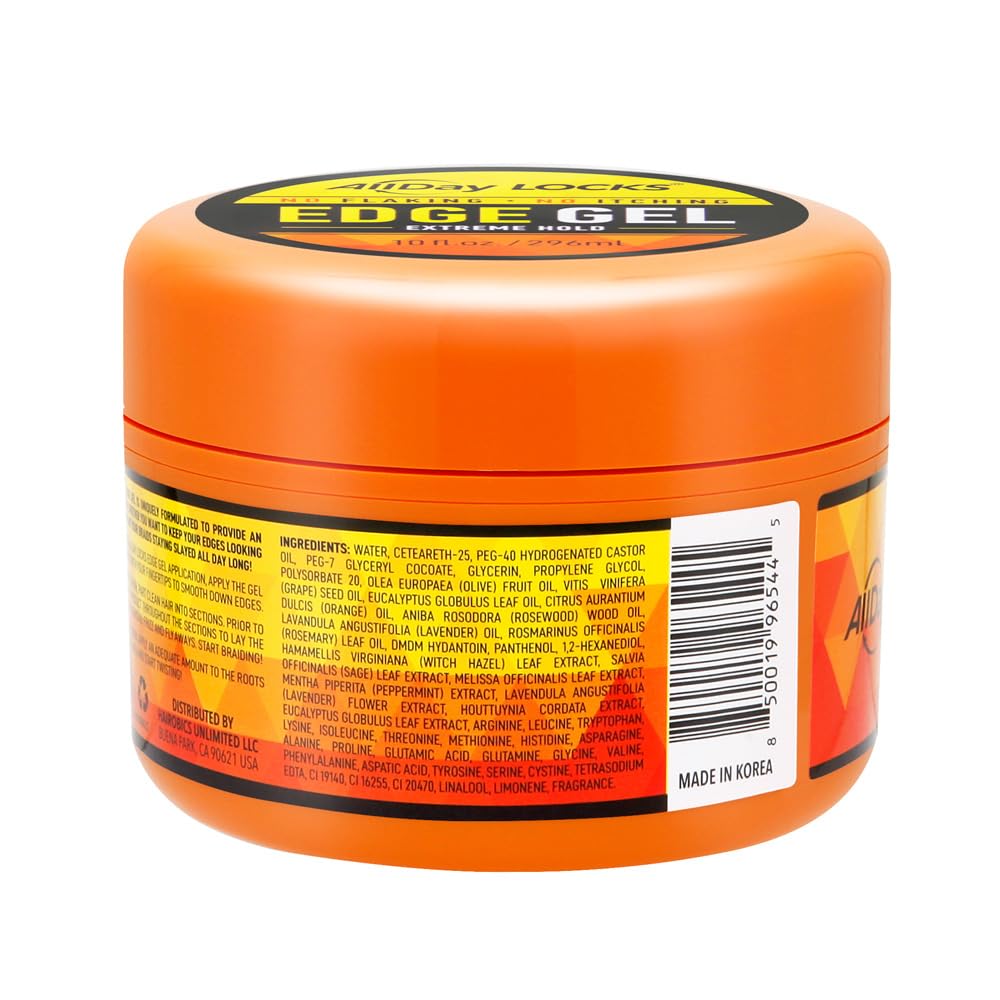 AllDay Locks Edge Gel sin silicona cuida los bordes con ligereza.