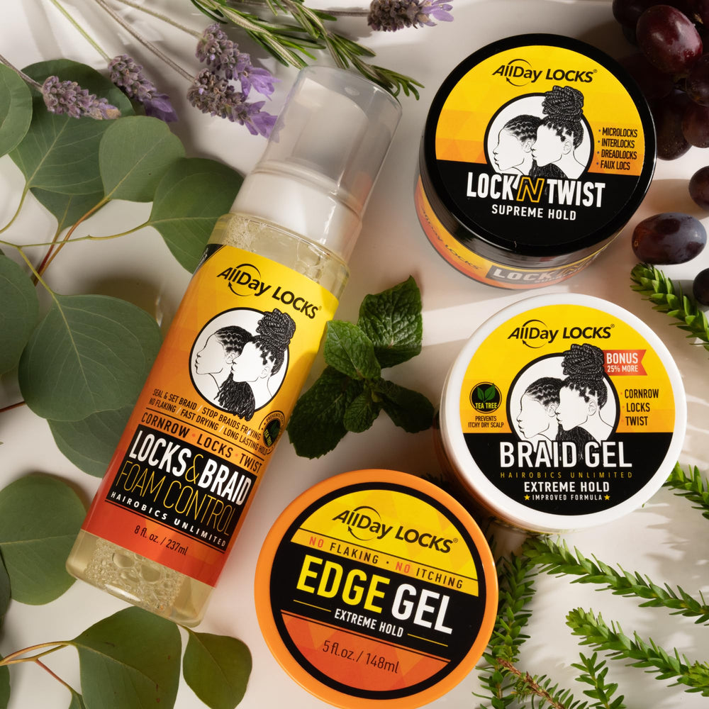AllDay Locks no-residue glide keeps styling clean from root to tip.