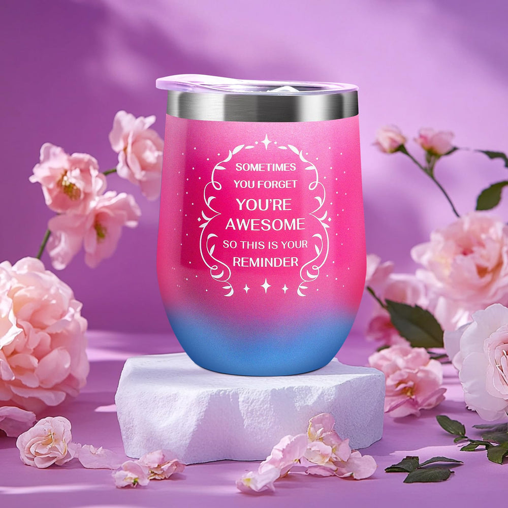 Allemu insulated mug for warm beverages during self-care routines