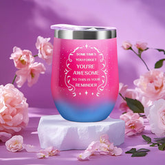 Allemu insulated mug for warm beverages during self-care routines