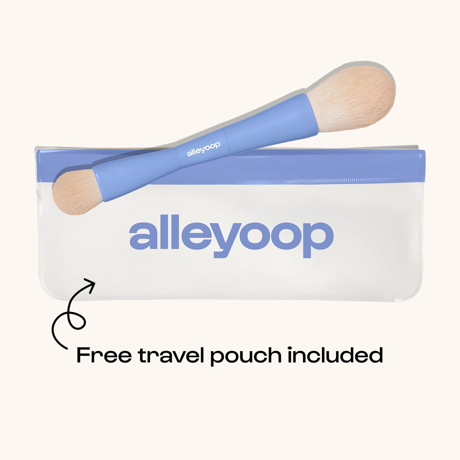 ALLEYOOP Overachiever travel kit in a compact case for easy packing.