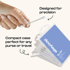 ALLEYOOP Tip Off precision swab targets rogue liner for clean removal