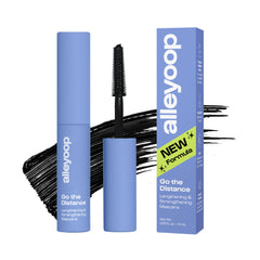 ALLEYOOP Tubing Mascara envase frontal, formato mini para retoques diarios