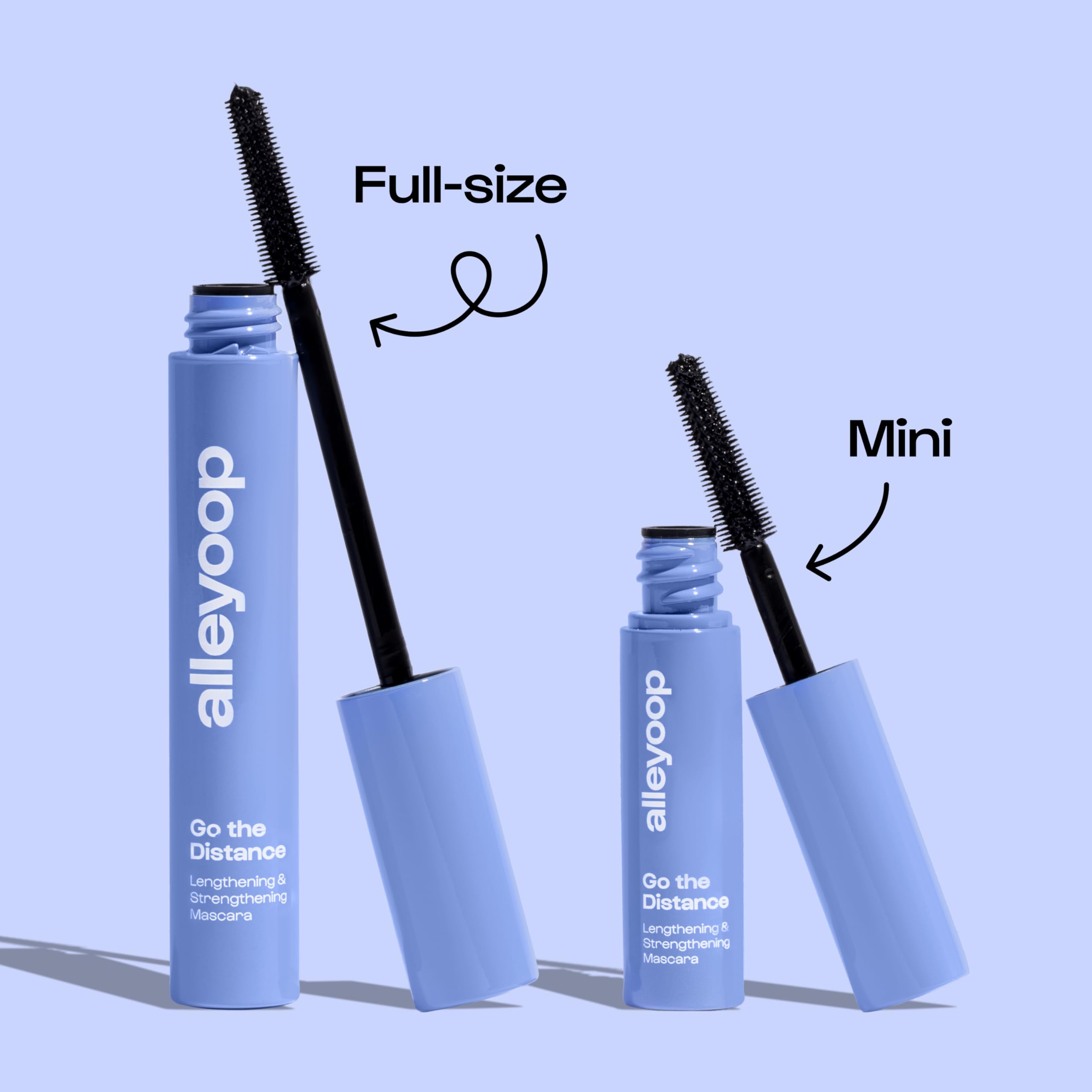 ALLEYOOP Tubing Mascara tamaño mini, ideal para viaje
