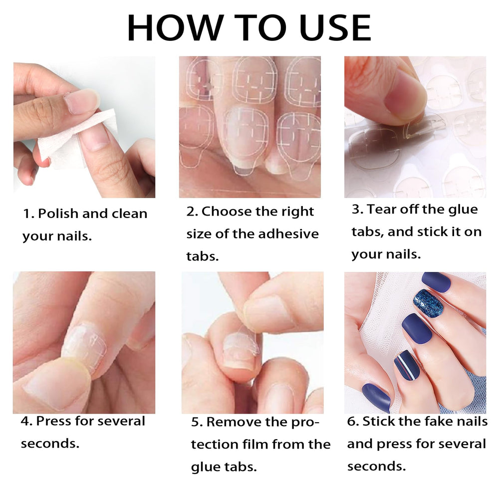 Allstarry waterproof, breathable nail tabs suit daily wear without soaking.