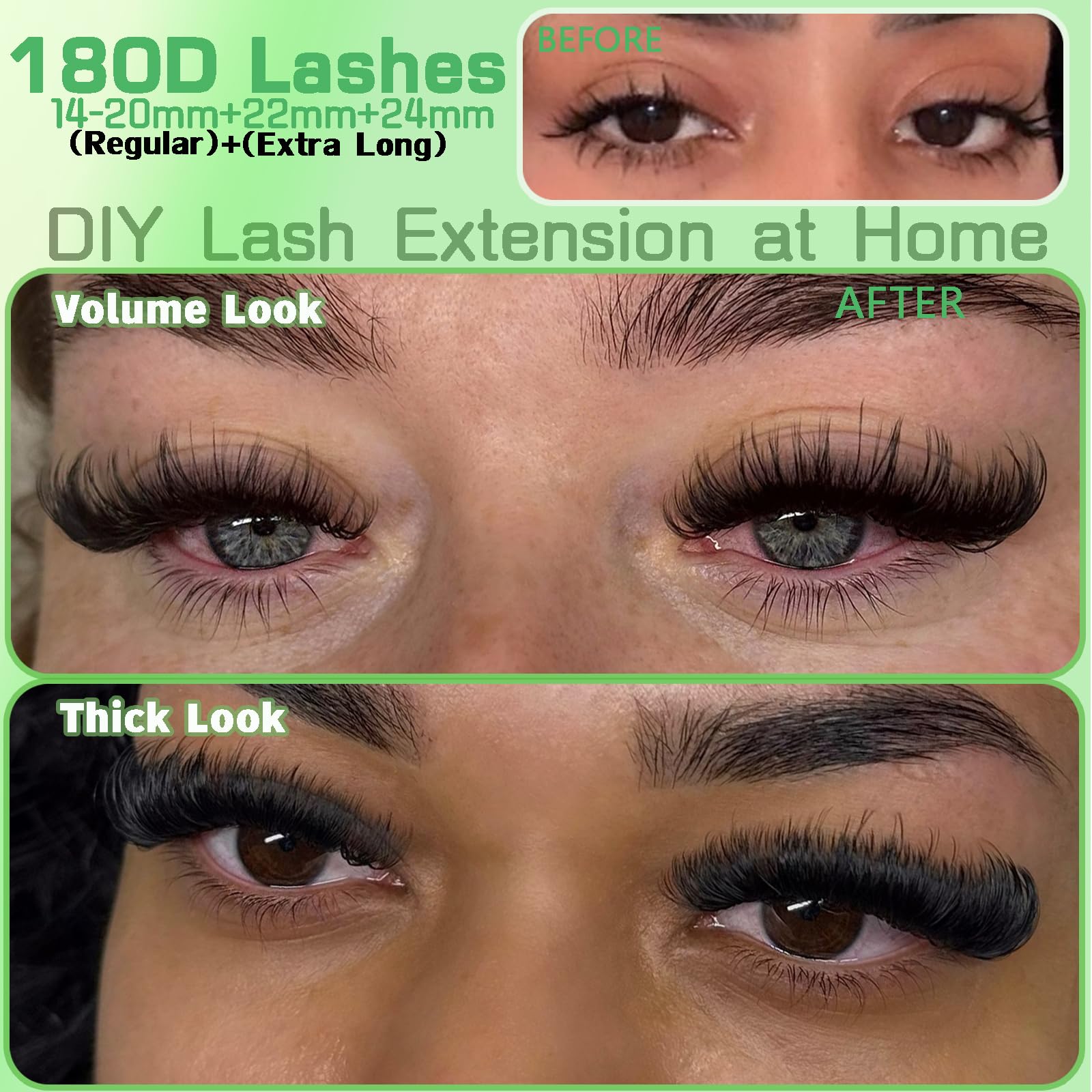 Allureza lash bond and seal provide strong hold with gentle care.