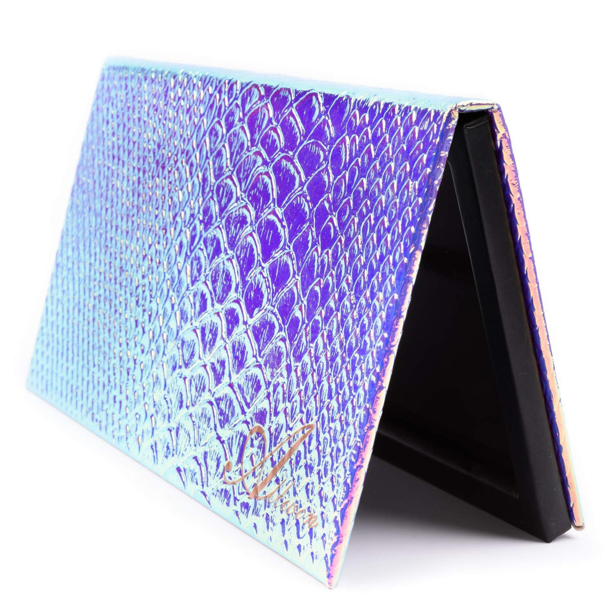 Allwon Mermaid Palette, vista frontal con espejo para retoques rápidos