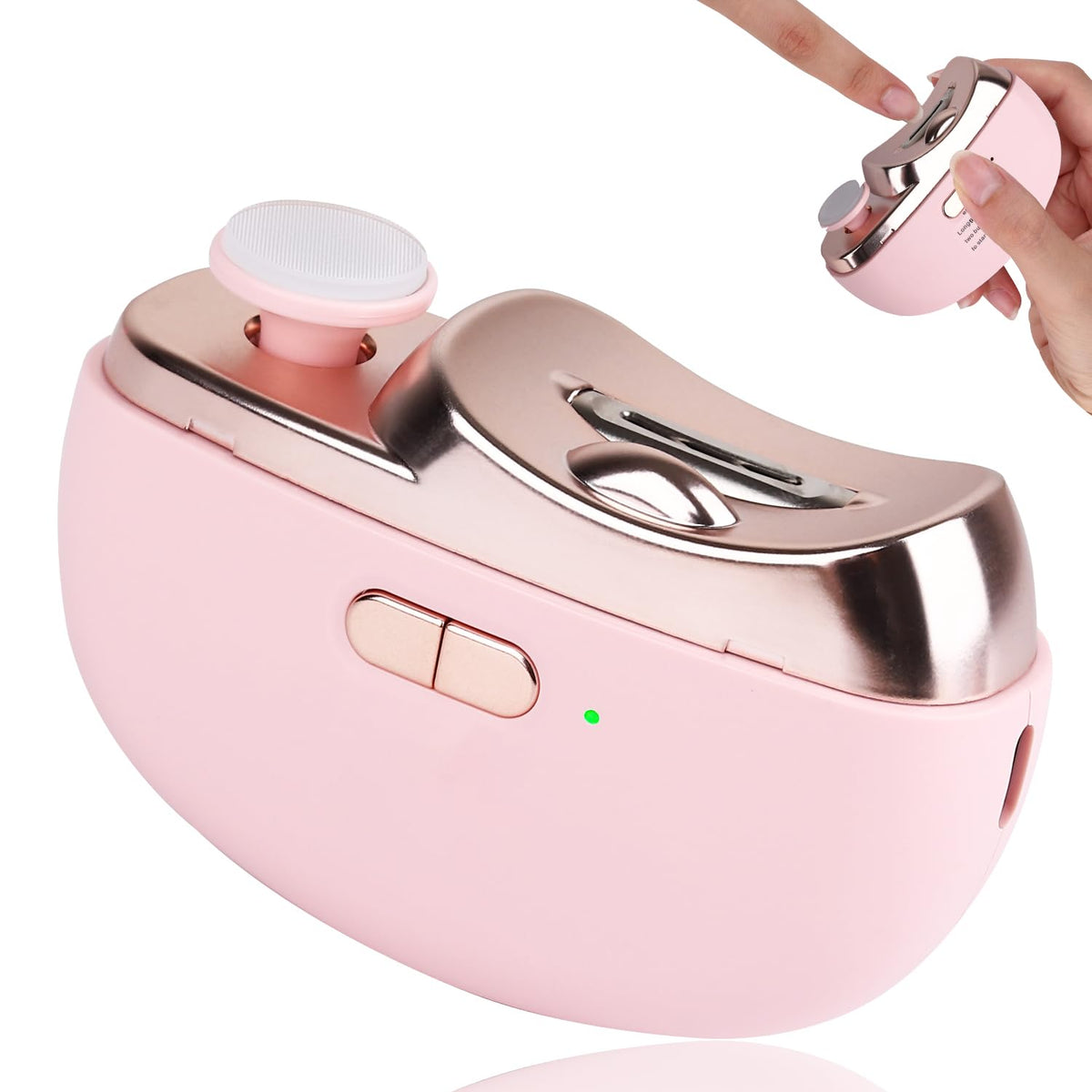 Allyplay LED light nail clipper offers precise trimming with LED guidance for babies.