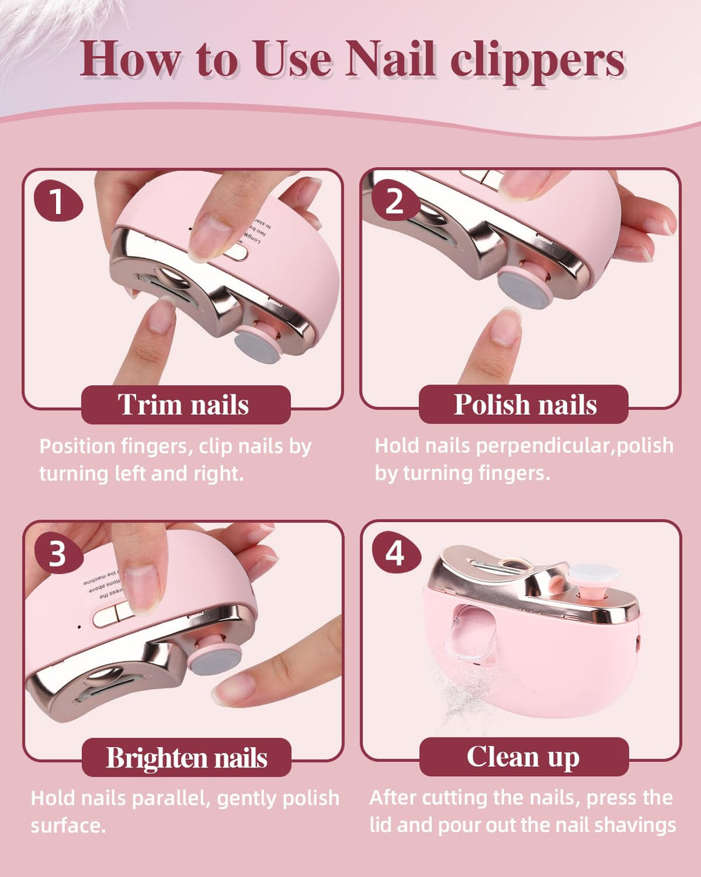 Allyplay portable travel nail care ideal for on-the-go grooming.