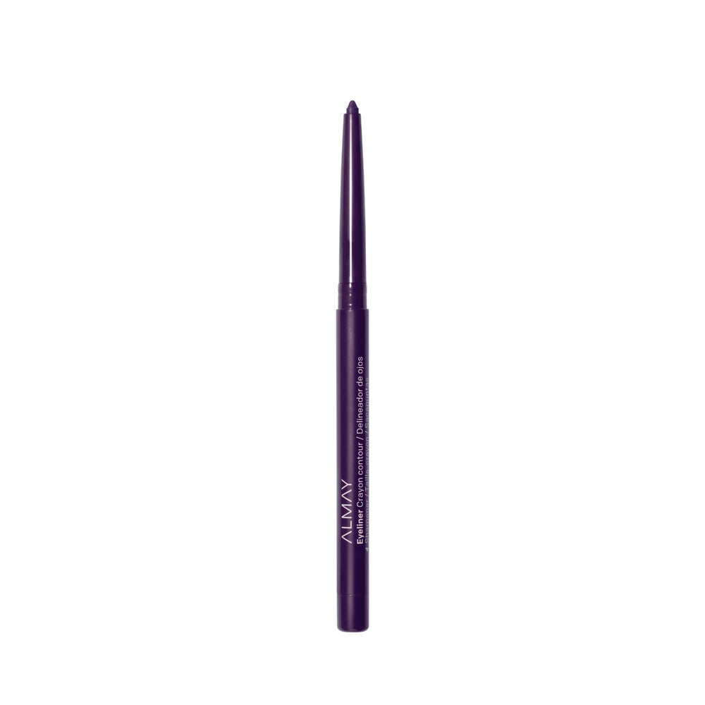 Almay All-Day Eyeliner Pencil Black Amethyst pencil tip close-up showing smooth glide