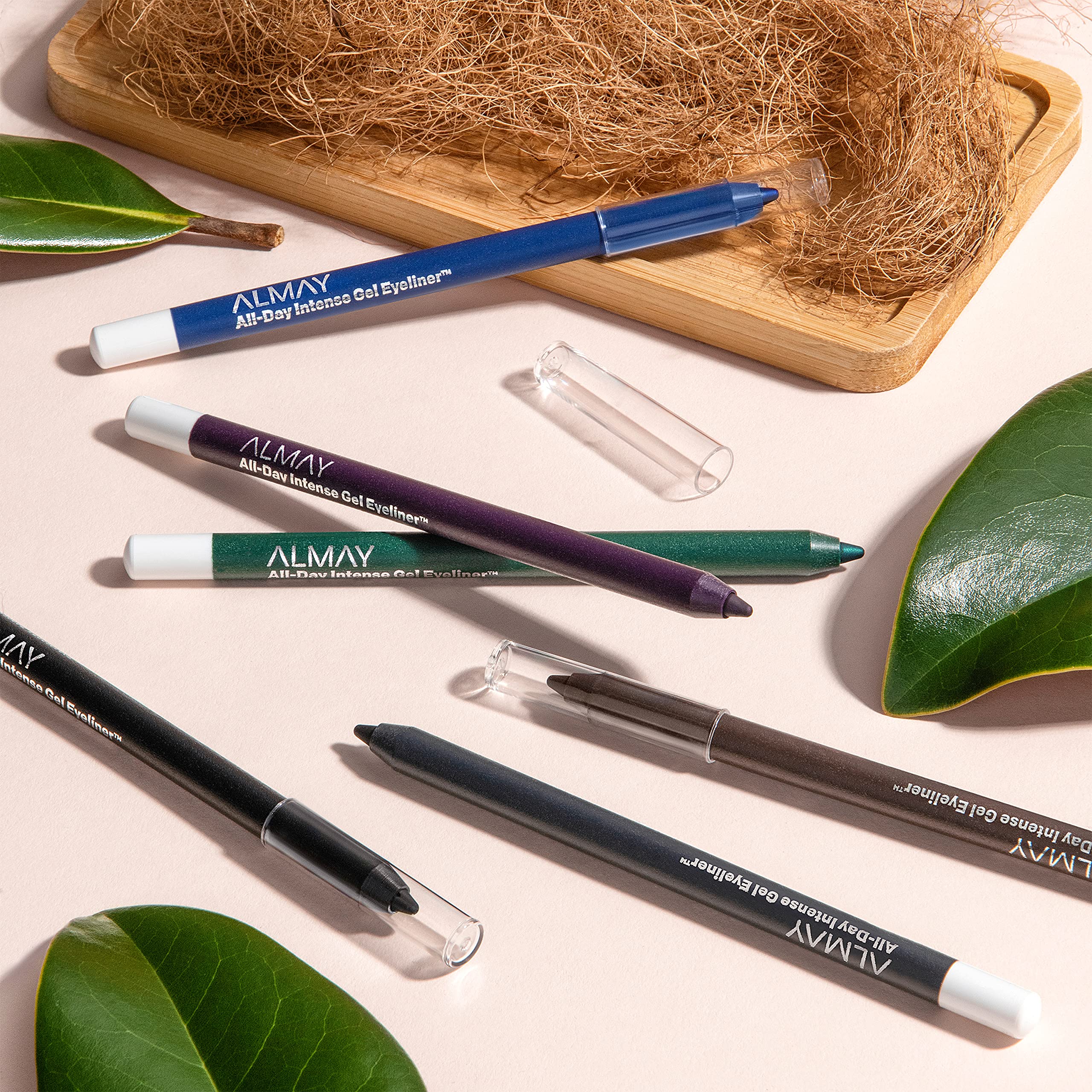 Almay All Day Intense Gel Eyeliner Pencil recycled barrel close up