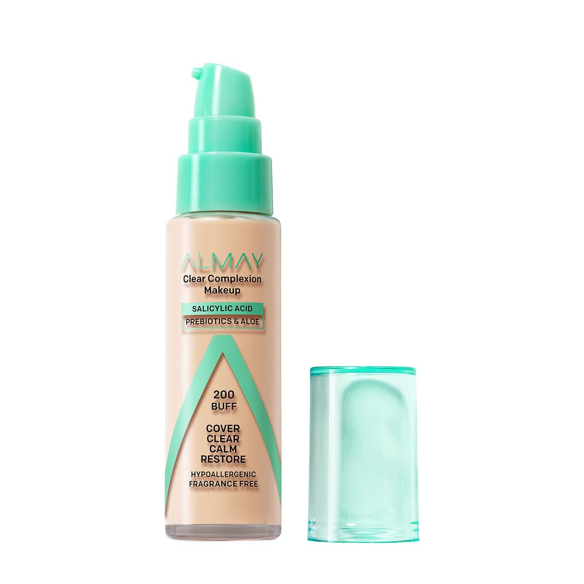 Almay Clear Complexion: empaque de botella con cobertura media