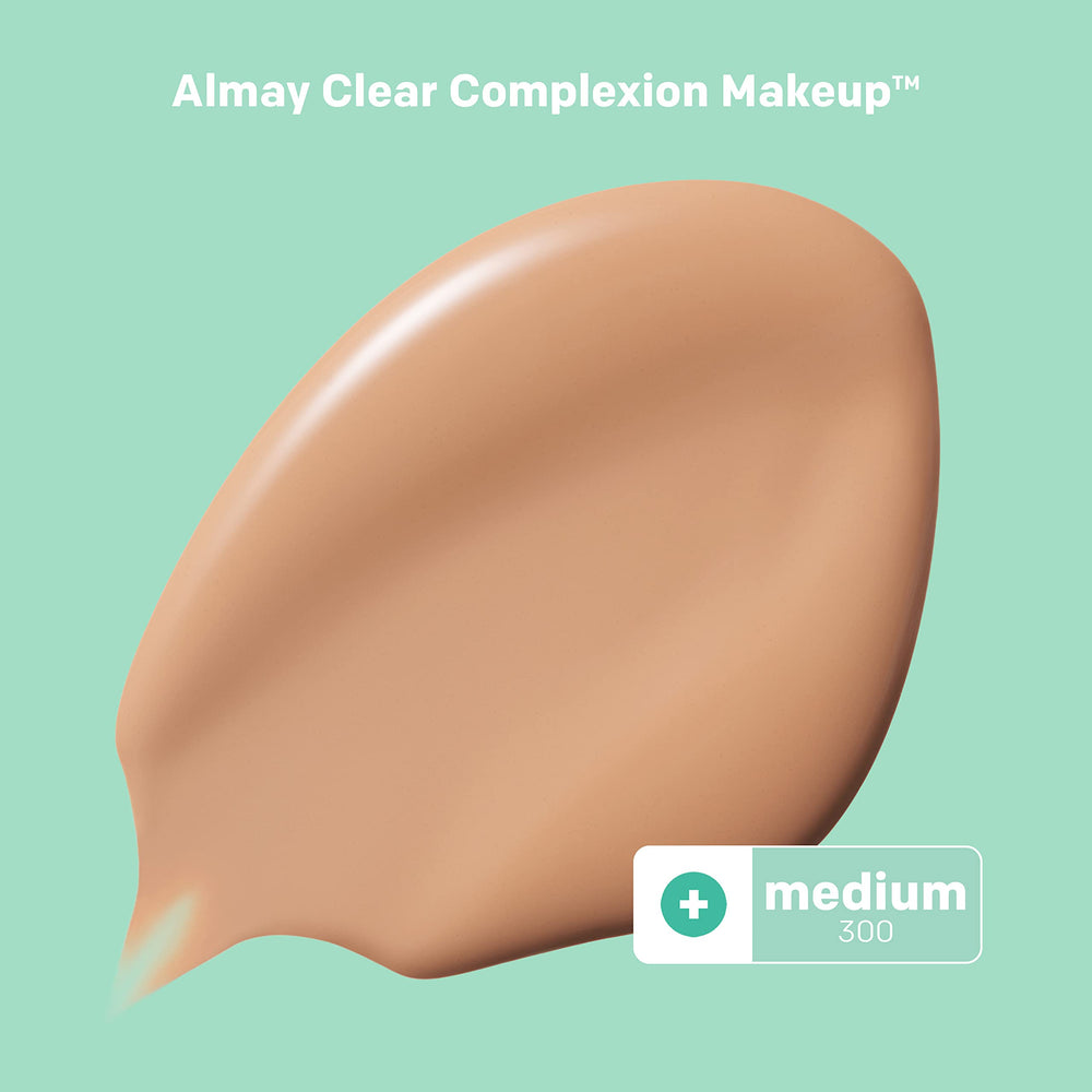 Concealer Almay Clear Complexion con textura mate para controlar brillos.