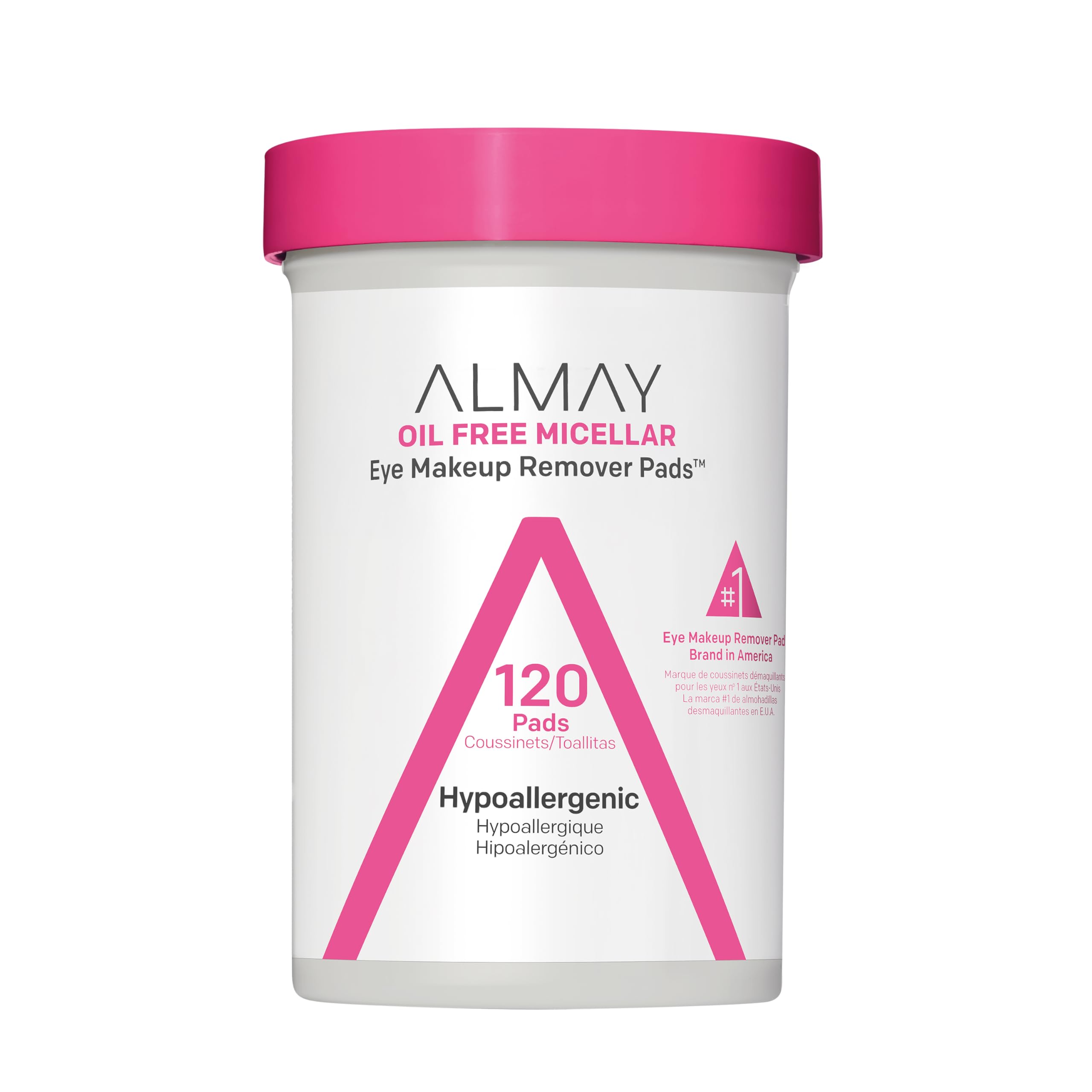 Almay desmaquillante de ojos micelar suave para limpieza delicada