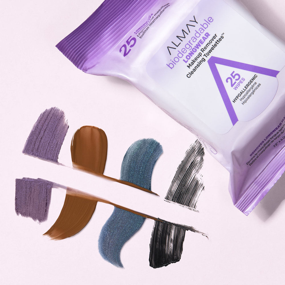 Almay eye-area safe remover wipes ideal for delicate eye makeup