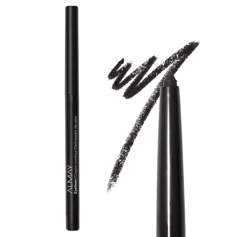 Almay Eyeliner Pencil enriched with vitamin E for gentle care.