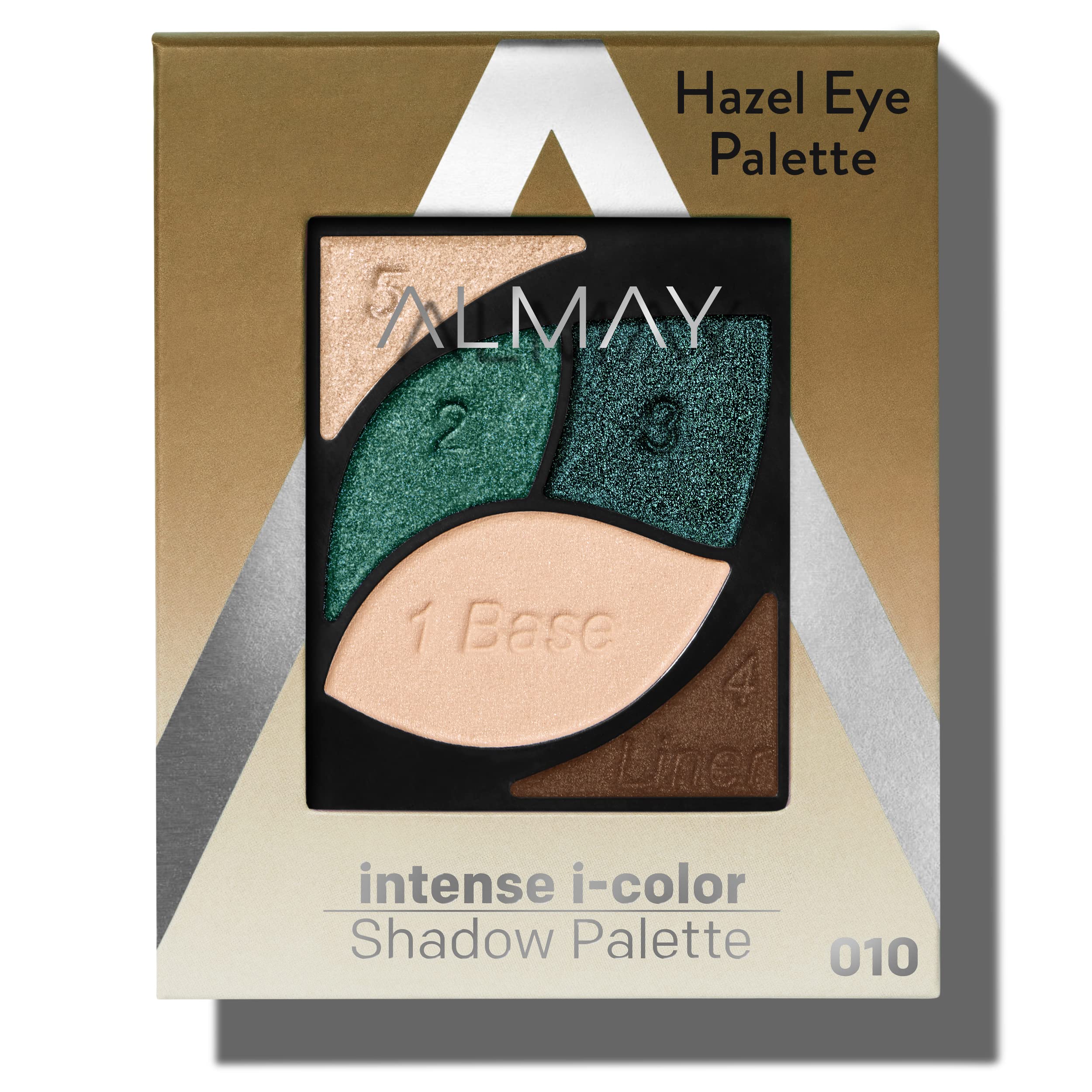 Almay Eyeshadow Palette Hazel Eyes 030 open for day-to-night looks.