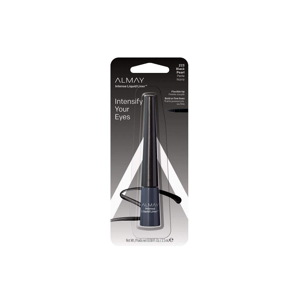 Almay Intense Liquid Eyeliner flex-tip for smooth, mistake-proof application