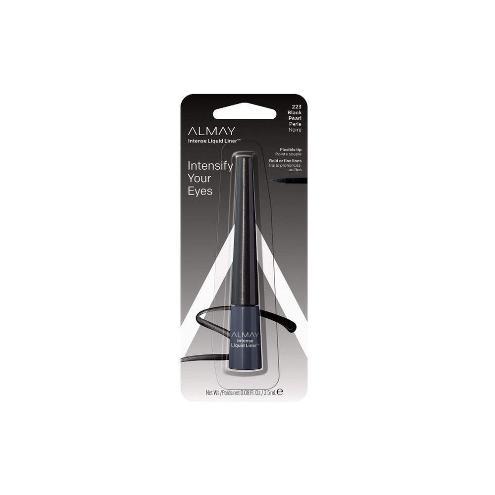 Almay Intense Liquid Eyeliner flex-tip for smooth, mistake-proof application