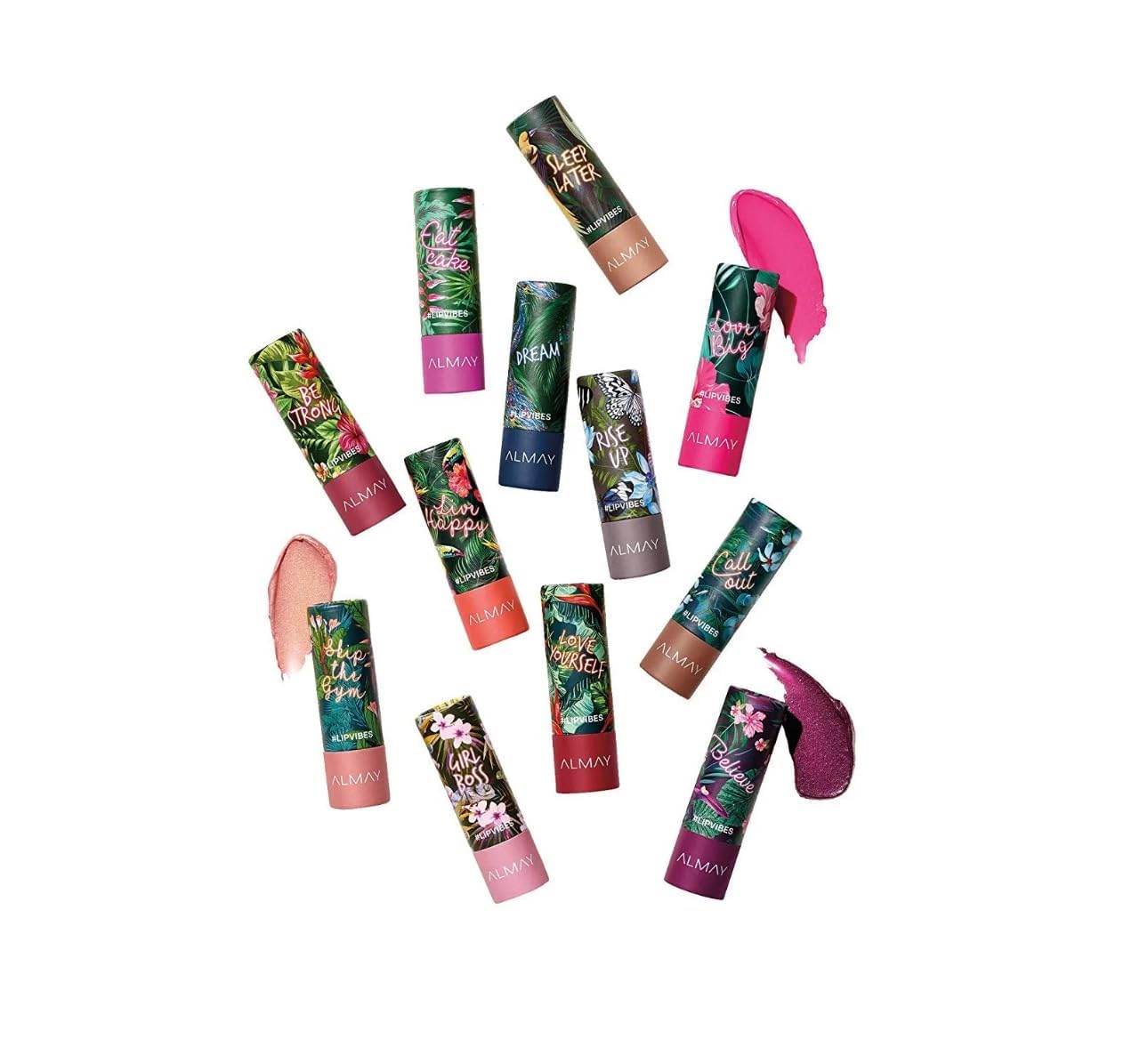 Almay Lip Vibes creamy soft formula feels comfortable on lips
