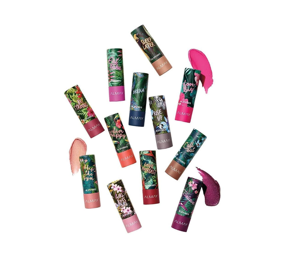 Almay Lip Vibes creamy soft formula feels comfortable on lips