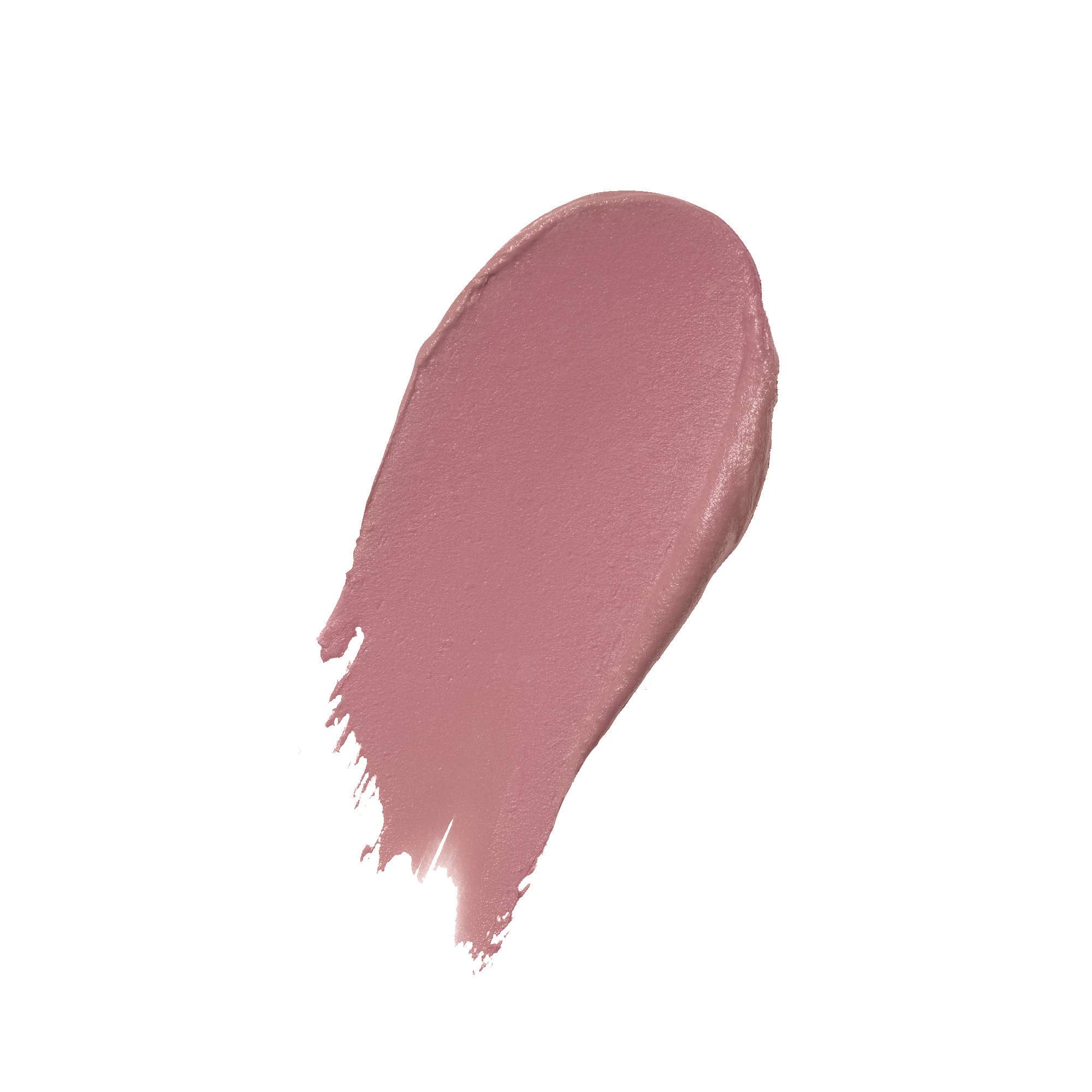 Almay Lip Vibes swatch on skin showing rich pigment and creamy feel.