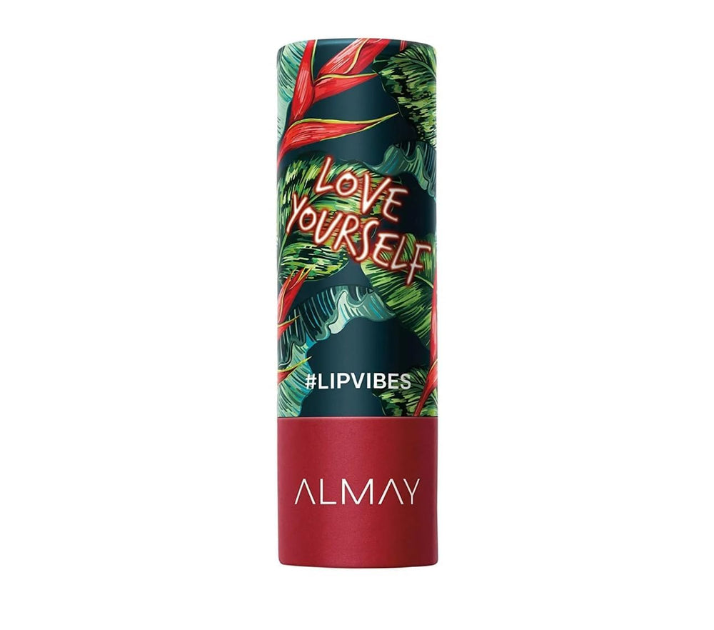 Almay Lip Vibes vitamin E oil and shea butter nourish lips for comfort