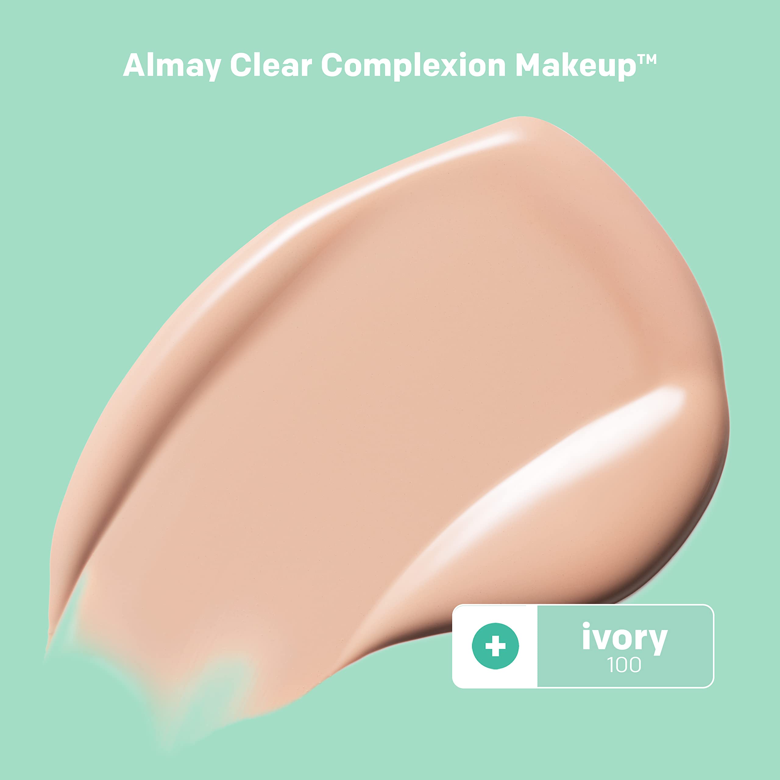 Base de maquillaje Almay, textura cremosa para uso diario.