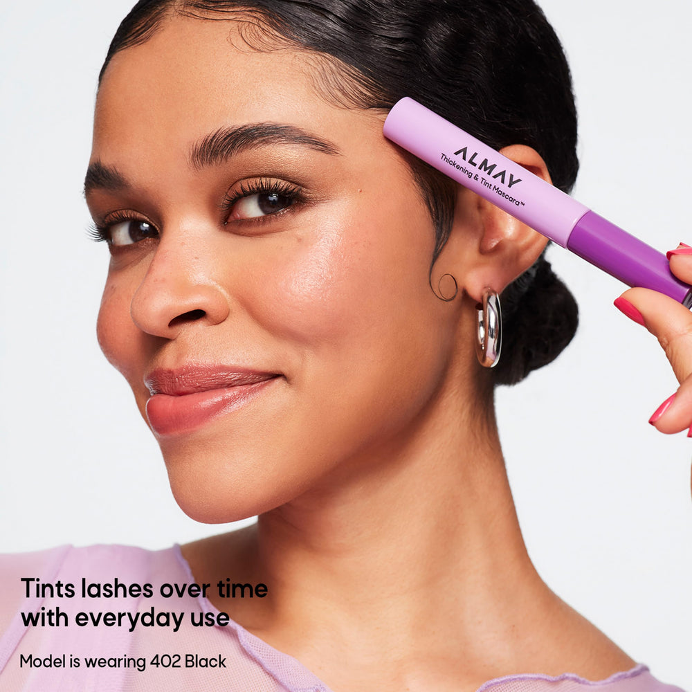 Almay Mascara Engrosante y Tinte: hipoalergénica para ojos sensibles