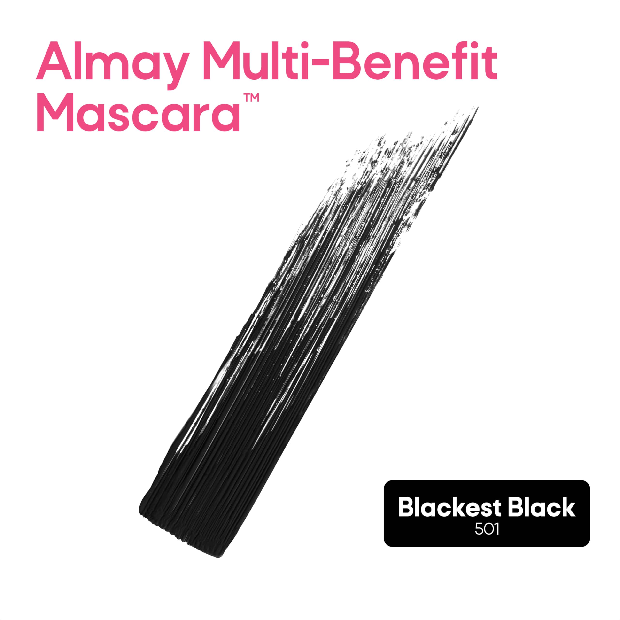 Almay Mascara keratin nourishment visible on lashes