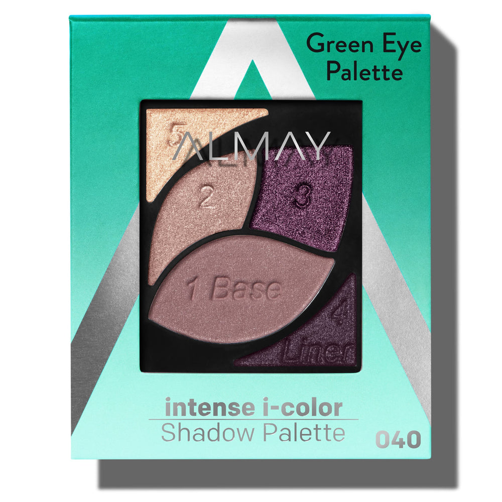 Almay paleta sombras ojos verdes: tonos pigmentados para todo el día