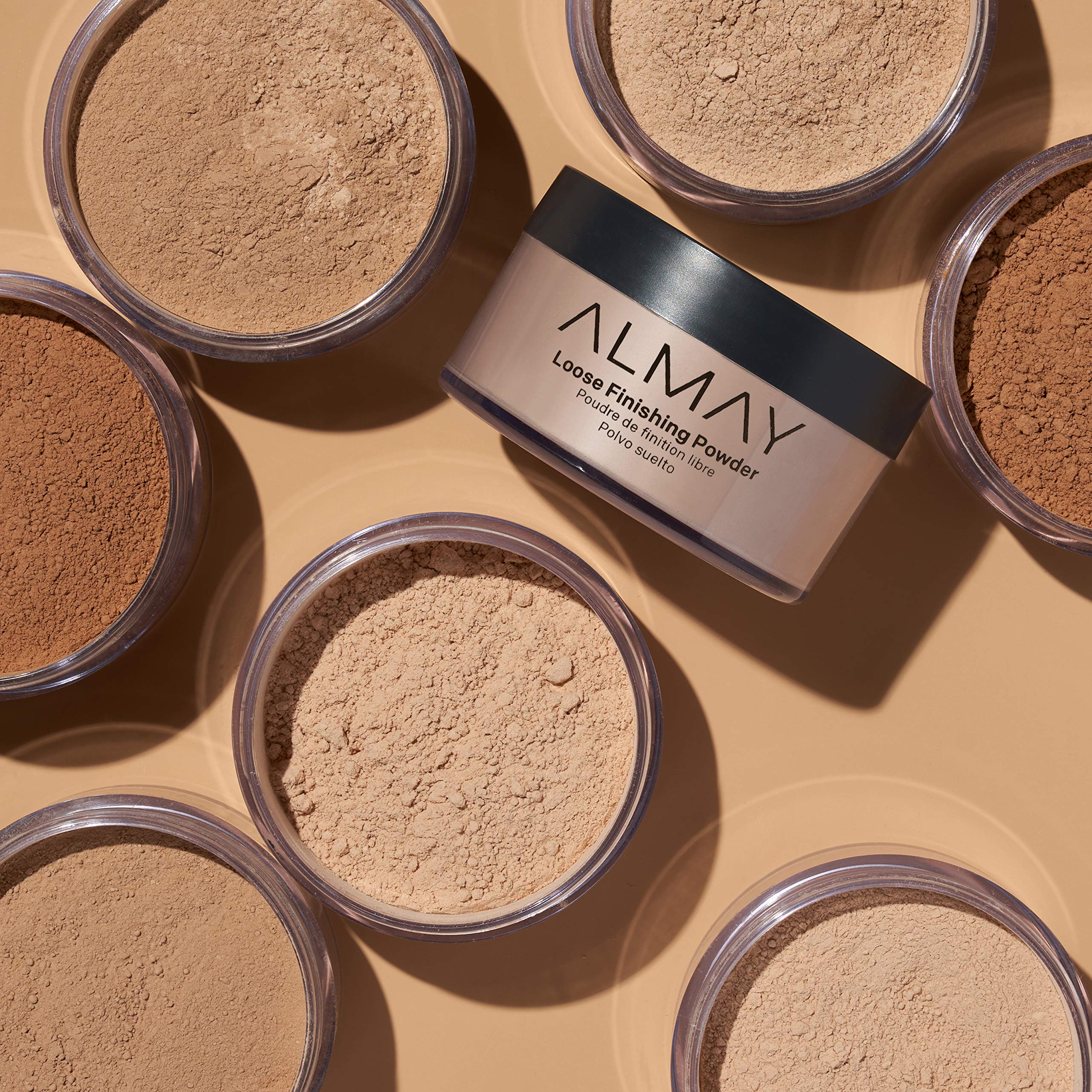 Polvo suelto Almay acabado natural ayuda a control de brillos