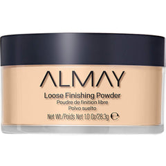 Almay polvo suelto en envase de 1 oz para fijar maquillaje con ligereza
